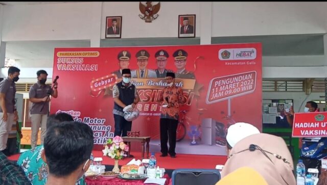 Pemkab Pamekasan Sukses Gelar Undian Vaksinasi Berhadiah di 13 Kecamatan