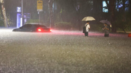 Korea Banjir Parah, Hujan Deras Disebut Sebagai Penyebab Utamanya