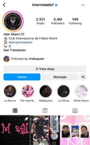 Inter Miami FC Banjir Followers 500 kali lipat!