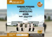 Super Air Jet Buka Rute Jakarta–Kediri Mulai 10 November 2025, Berikut Jadwalnya 