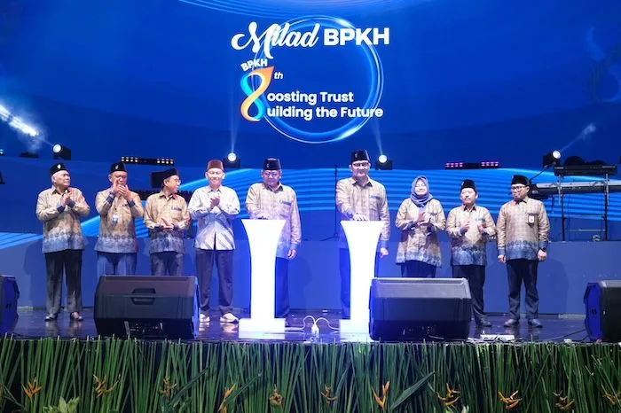 Milad ke-8 BPKH pekan lalu. BPKH akan terus mengoptimalkan pengelolaan dana haji untuk memperbesar nilai manfaat bagi jamaah haji. (Foto: Dok/BPKH)