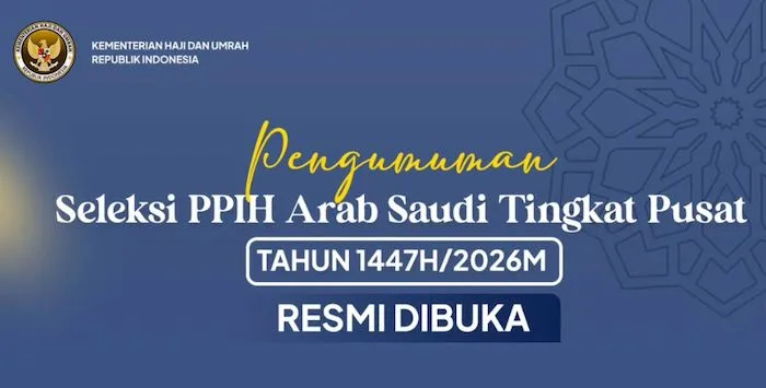 Flyer pengumuman seleksi petugas haji PPIH Arab Saudi tingkat pusat sudah diunggah Instagram Kementerian Haji dan Umrah RI. (Foto: Dok/Kemenhaj dan Umrah RI)