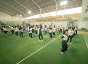 110 Peserta Meriahkan Kolaborasi Zumba dan Padel di Panjalu Padel Club