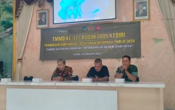 TMMD ke-127 Perkuat Tata Kelola Desa Lewat Pembinaan Kamtibmas