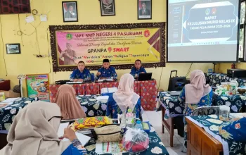 Rapat Pleno Kelulusan Murid Kelas IX Tahun Pelajaran 2025/2026, SMPN 4 Pasuruan Tegaskan Komitmen Pendidikan Berkualitas