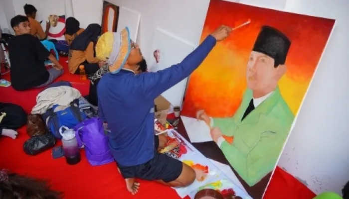Lomba Lukis Putra Sang Fajar Jadi Ajang Ekspresi Anak Muda dan Seniman Nusantara 