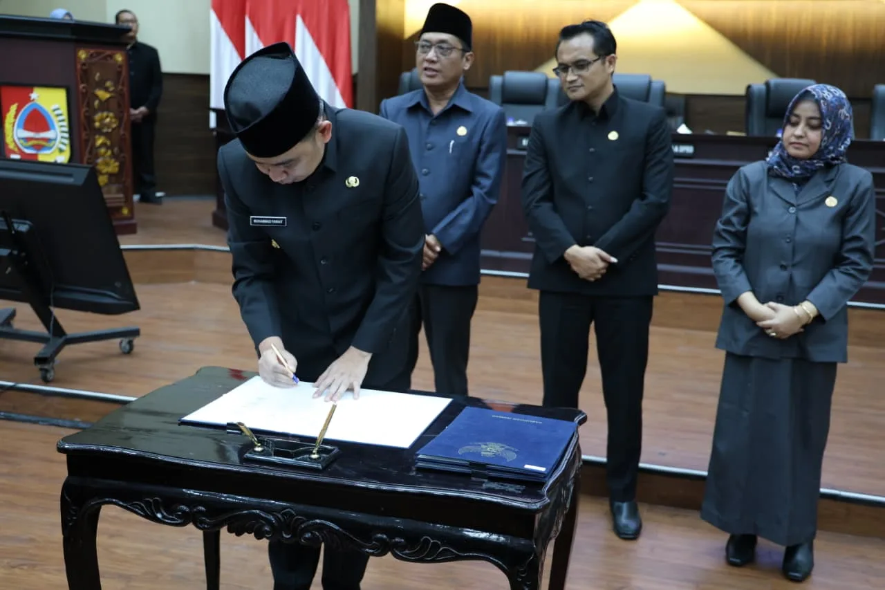 Rapat Paripurna DPRD Jember, Sabtu (27/6/2026). (Foto: Dok/Diskominfo Jember)