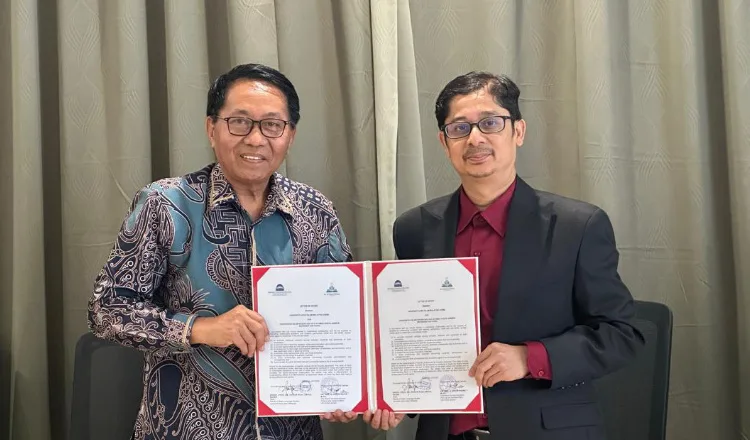 UIN KHAS Jember Teken LoI dengan FPBU USIM di Negeri Sembilan, Malaysia. (Foto: Dok/Humas UIN KHAS Jember)