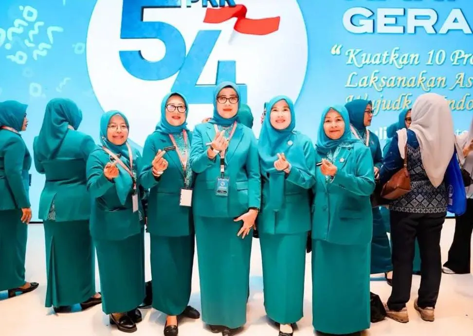 Ketua TP PKK Tulang Bawang Hadiri Puncak HKG Ke-54 di Makassar Ketua TPP-KK hadiri
