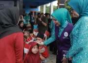 Desa TAPIS Resmi Dicanangkan di Penawar Aji, Ketua TP-PKK Lampung Tegaskan Pemberdayaan Keluarga Harus Berbasis Potensi Lokal