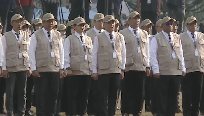 Rakernas Evaluasi Haji 2026 Dibuka di Lapangan Makodau I Halim Perdanakusuma