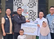 Wujud Kepedulian Sosial, BULOG Jember Kucurkan Bantuan Fasilitas untuk Masjid Al Mubarokah
